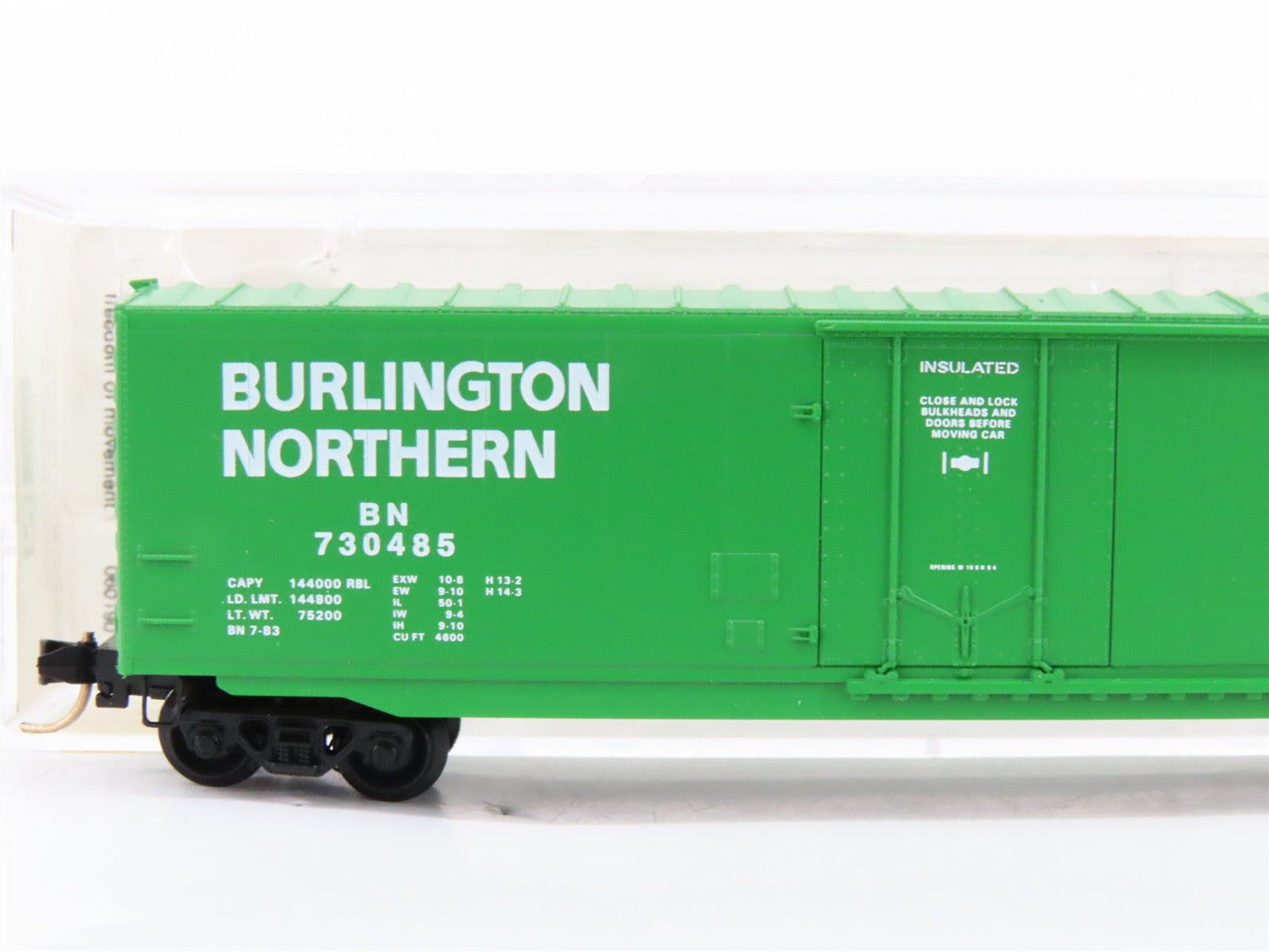 N Scale Micro-Trains MTL 38200 BN Burlington Northern 50' Box Car 730485
