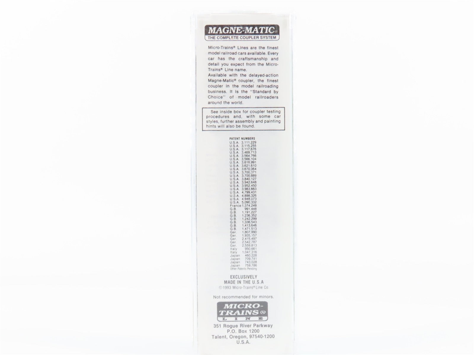 N Scale Micro-Trains MTL 38200 BN Burlington Northern 50' Box Car 730485