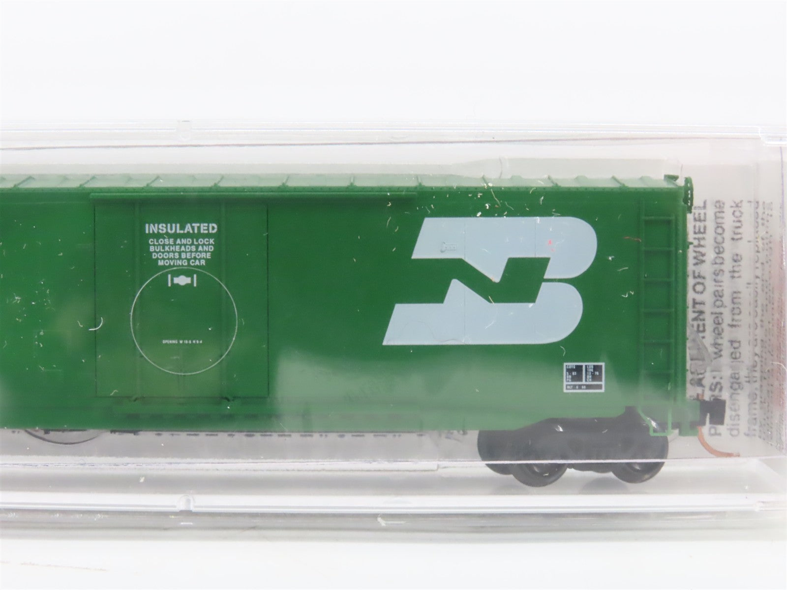 N Scale Micro-Trains MTL 38200 BN Burlington Northern 50' Box Car 730513