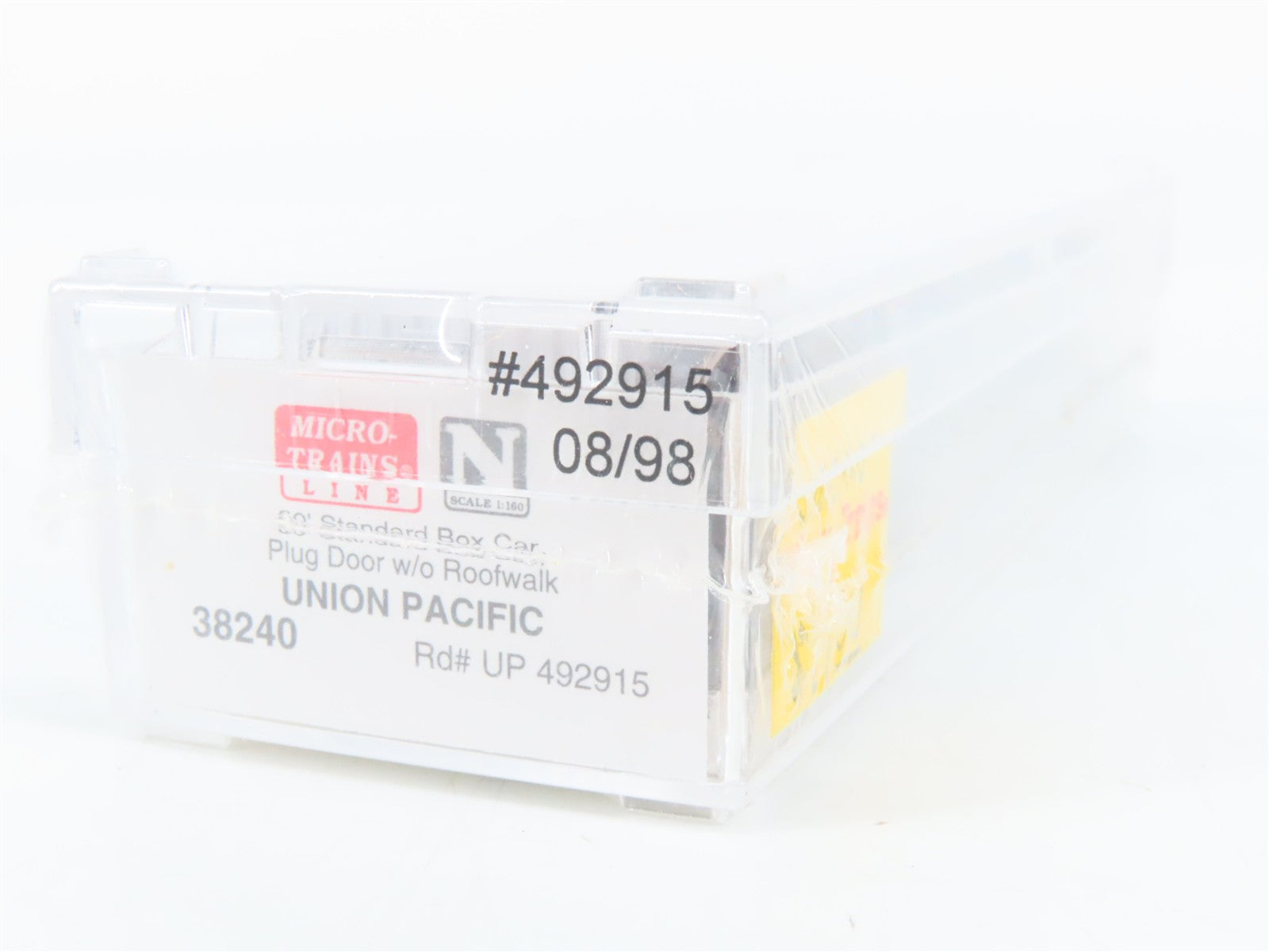 N Scale Micro-Trains MTL 38240 UP Union Pacific 50' Box Car 492915