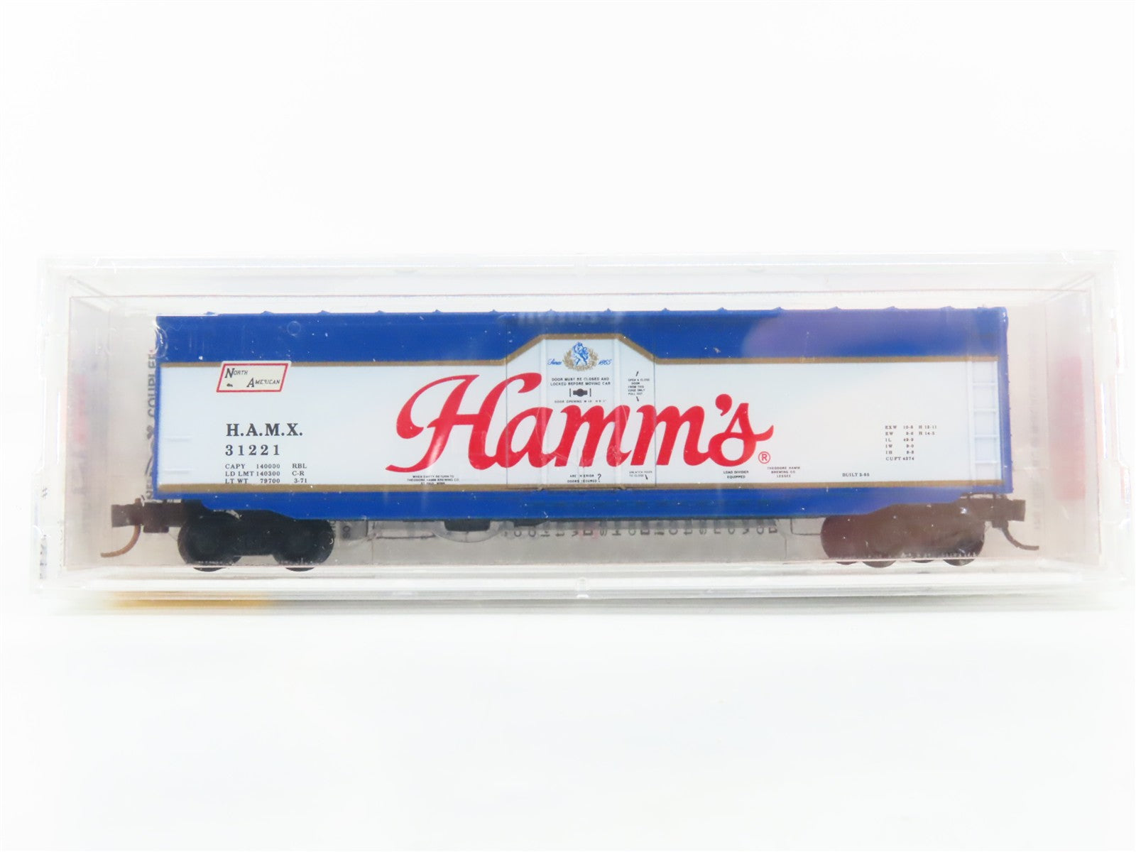 N Scale Micro-Trains MTL 38230 HAMX Theodore Hamm Brewing Company Box Car 31221