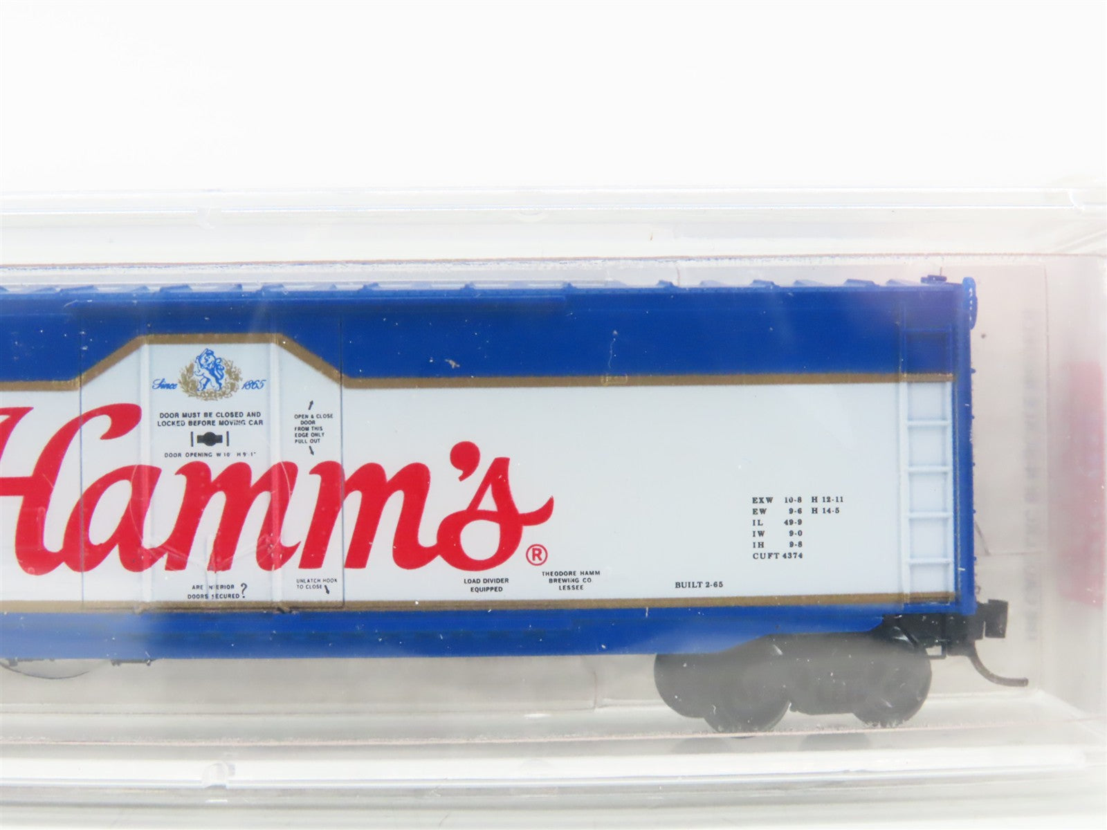 N Scale Micro-Trains MTL 38230 HAMX Theodore Hamm Brewing Company Box Car 31221