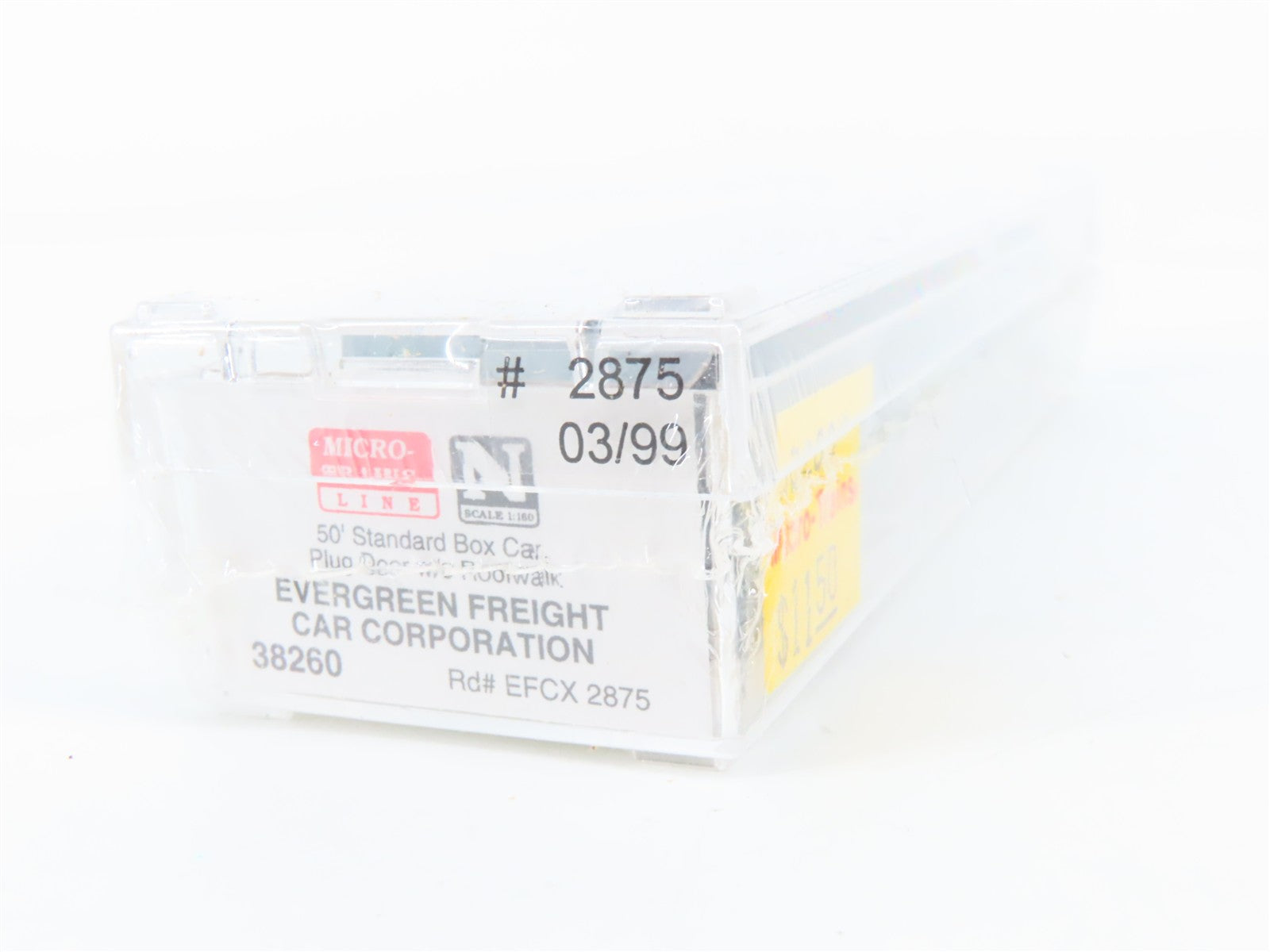 N Scale Micro-Trains MTL 38260 EFCX Evergreen Freight Car Corporation Box Car