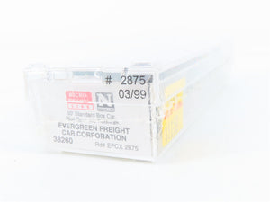 N Scale Micro-Trains MTL 38260 EFCX Evergreen Freight Car Corporation Box Car