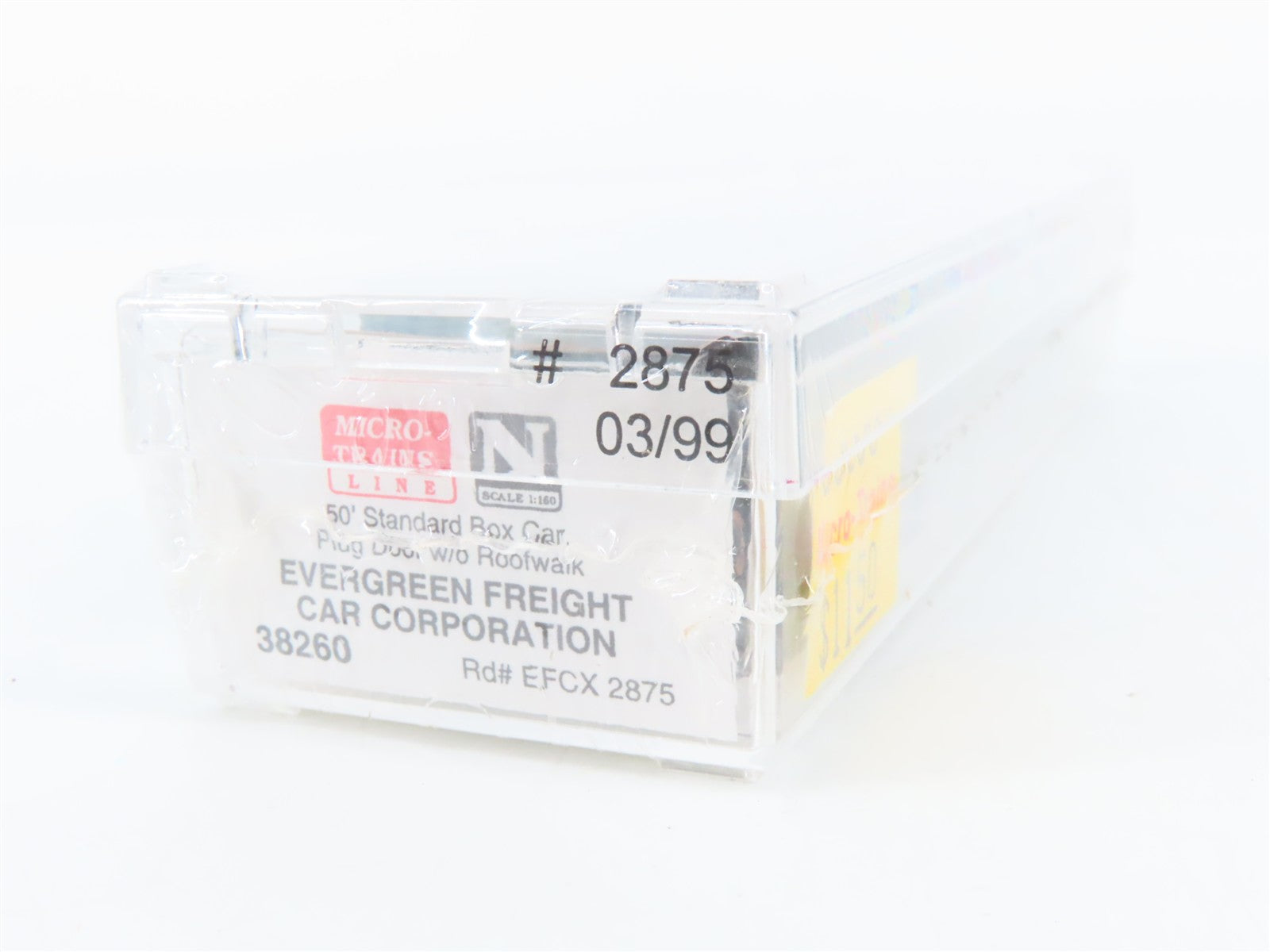 N Scale Micro-Trains MTL 38260 EFCX Evergreen Freight Car Corporation Box Car
