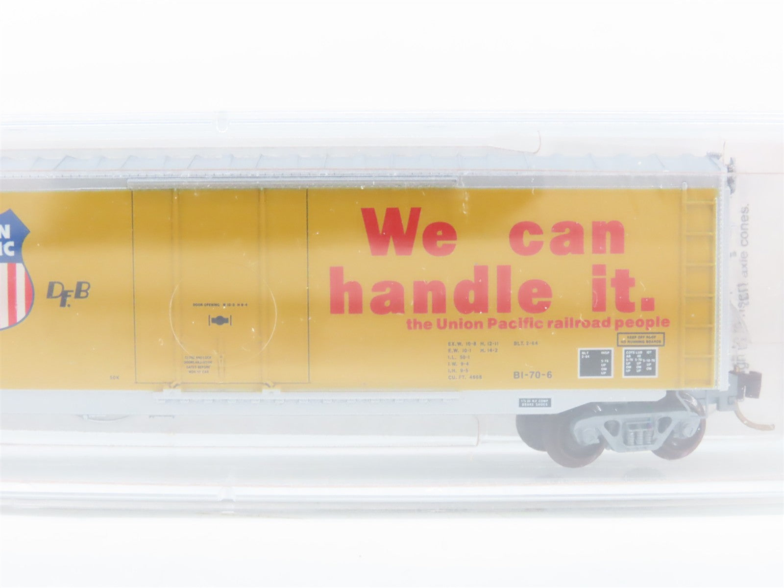 N Scale Micro-Trains MTL 38240 UP Union Pacific 50' Standard Box Car 492915
