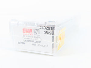 N Scale Micro-Trains MTL 38240 UP Union Pacific 50' Standard Box Car 492915