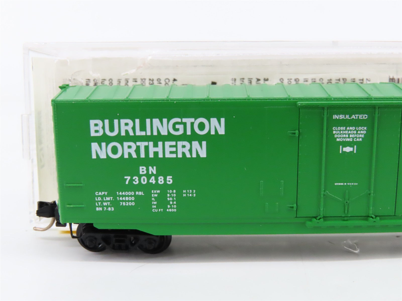 N Scale Micro-Trains MTL 38200 BN Burlington Northern 50' Box Car 730485