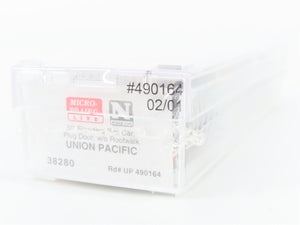 N Scale Micro-Trains MTL 38280 UP Union Pacific 50' Plug Door Box Car 490164