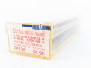 N Scale Micro-Trains MTL 38100 D&S North Carolina State 50' Box Car 1776