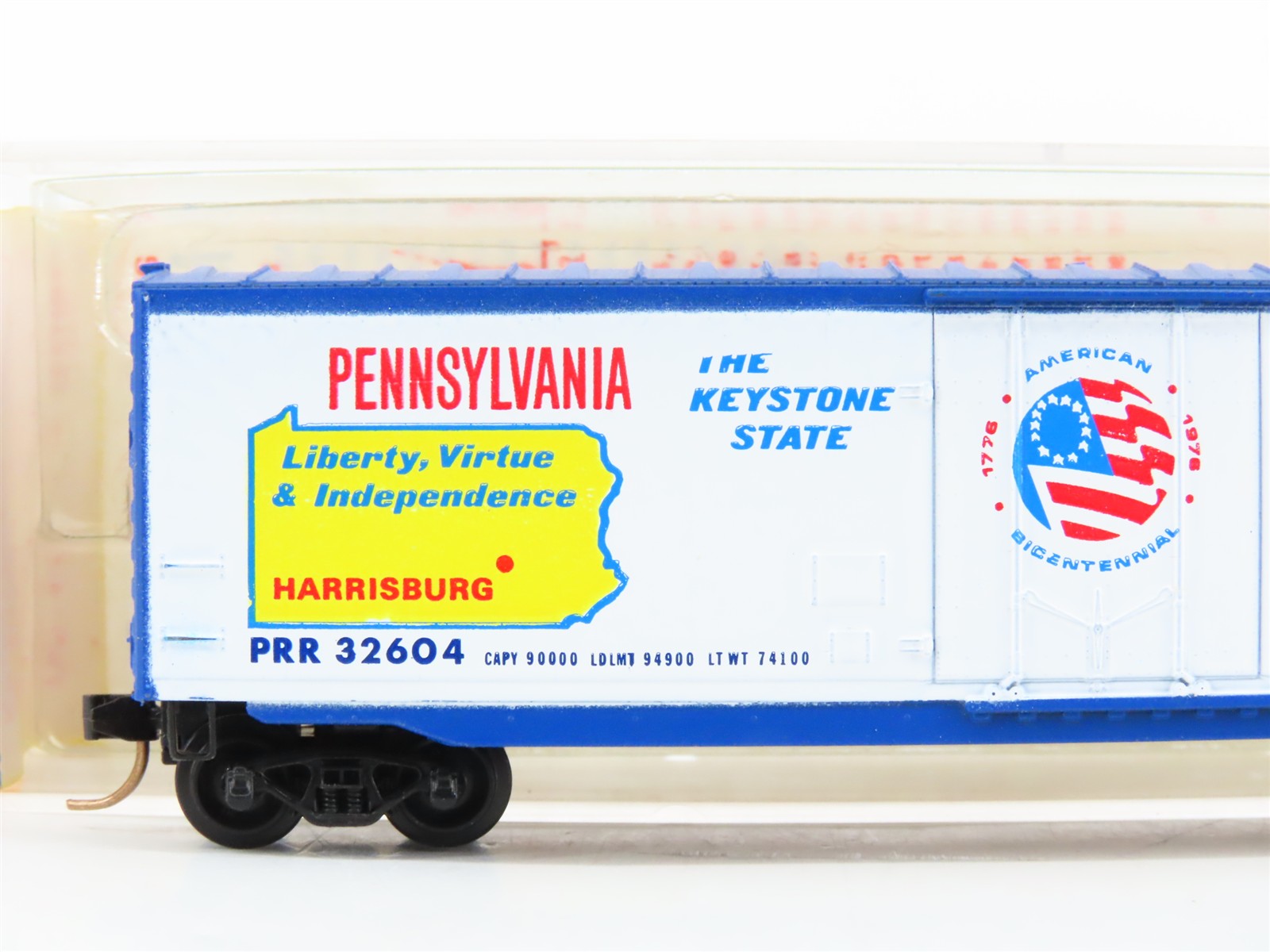 N Scale Micro-Trains MTL 38080 PRR Pennsylvania 50' Box Car 32604