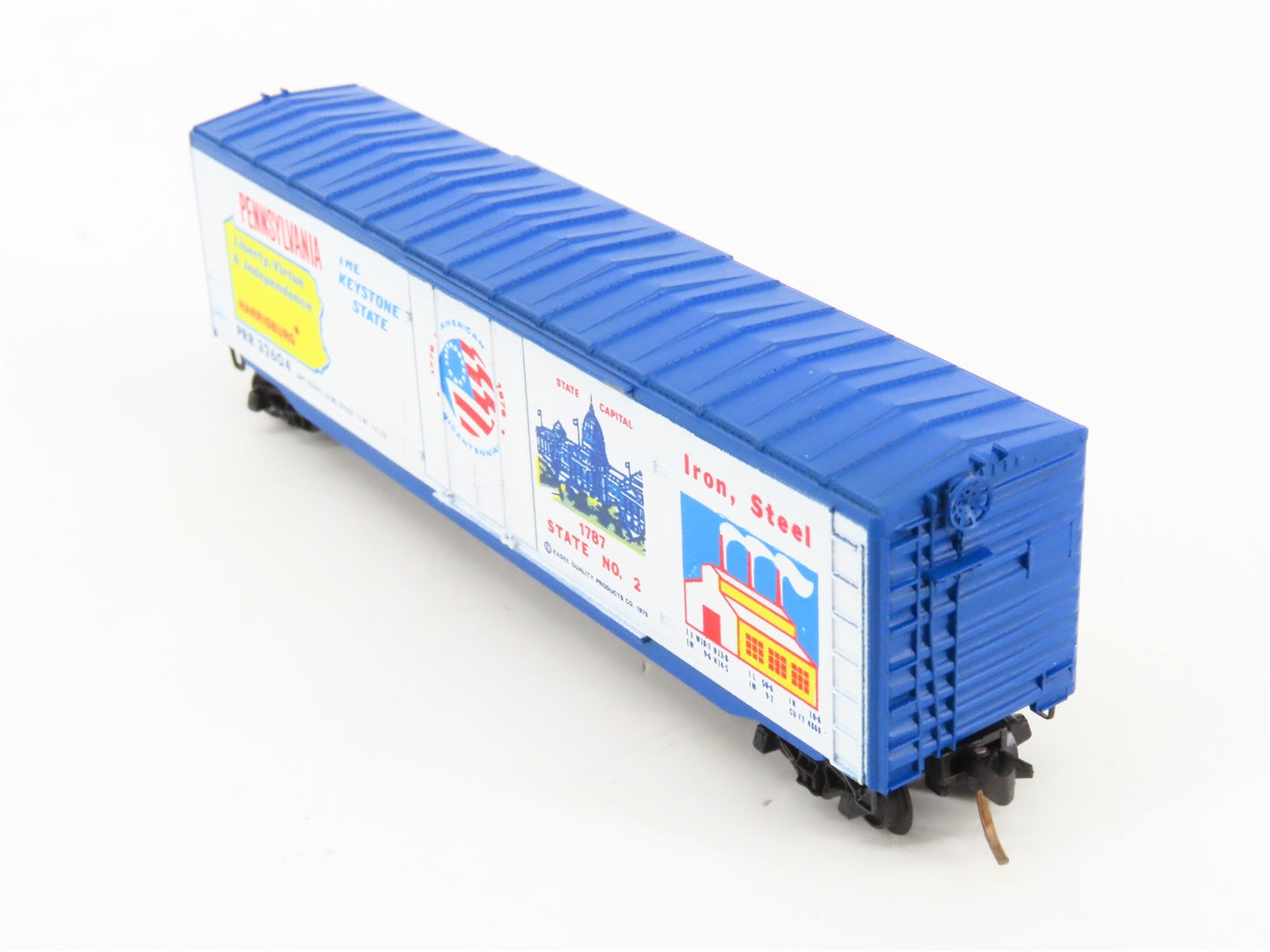 N Scale Micro-Trains MTL 38080 PRR Pennsylvania 50' Box Car 32604