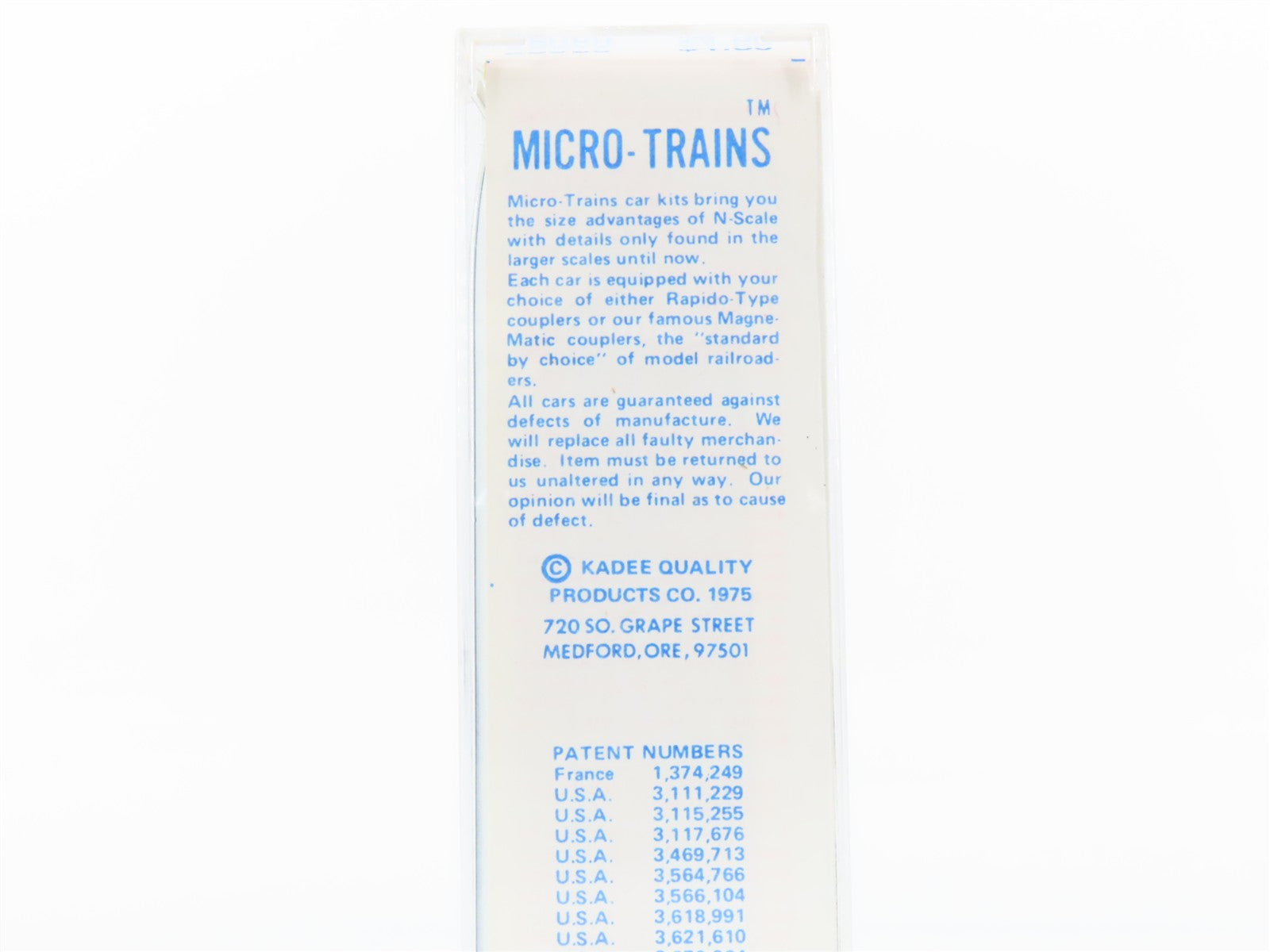 N Scale Micro-Trains MTL 38080 PRR Pennsylvania 50' Box Car 32604