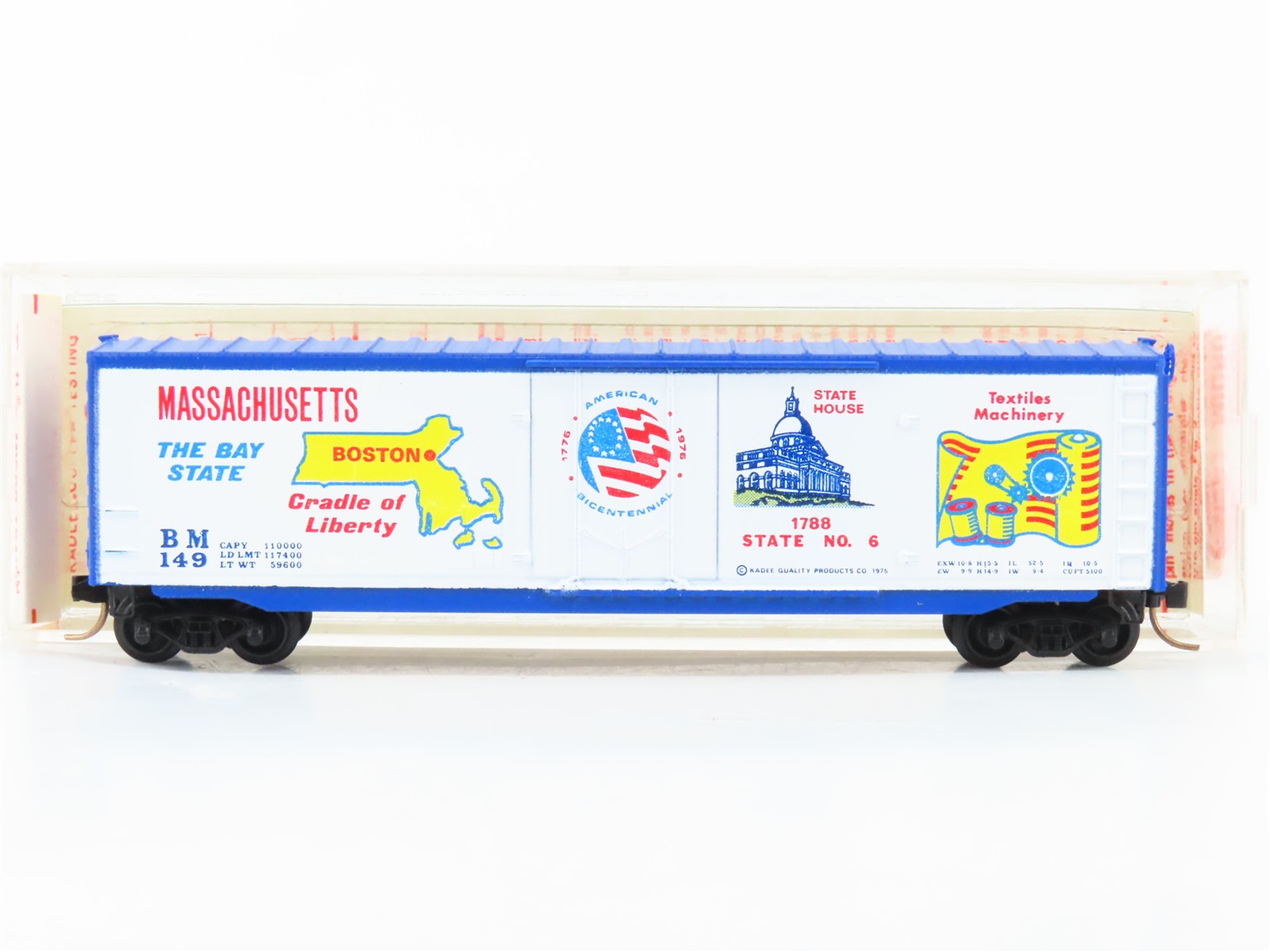 N Scale Micro-Trains MTL 38010 BM Boston & Maine 50' Box Car 149