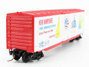 N Scale Micro-Trains MTL 38000 CLCO New Hampshire 50' Box Car 1776