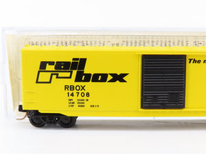 N Scale Micro-Trains MTL 39020 RBOX Railbox 50' Box Car 14708