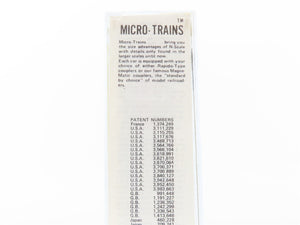 N Scale Micro-Trains MTL 39020 RBOX Railbox 50' Box Car 14708