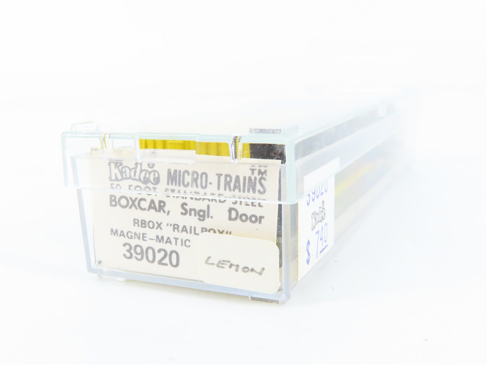N Scale Micro-Trains MTL 39020 RBOX Railbox 50' Box Car 14708