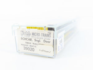 N Scale Micro-Trains MTL 39020 RBOX Railbox 50' Box Car 14708