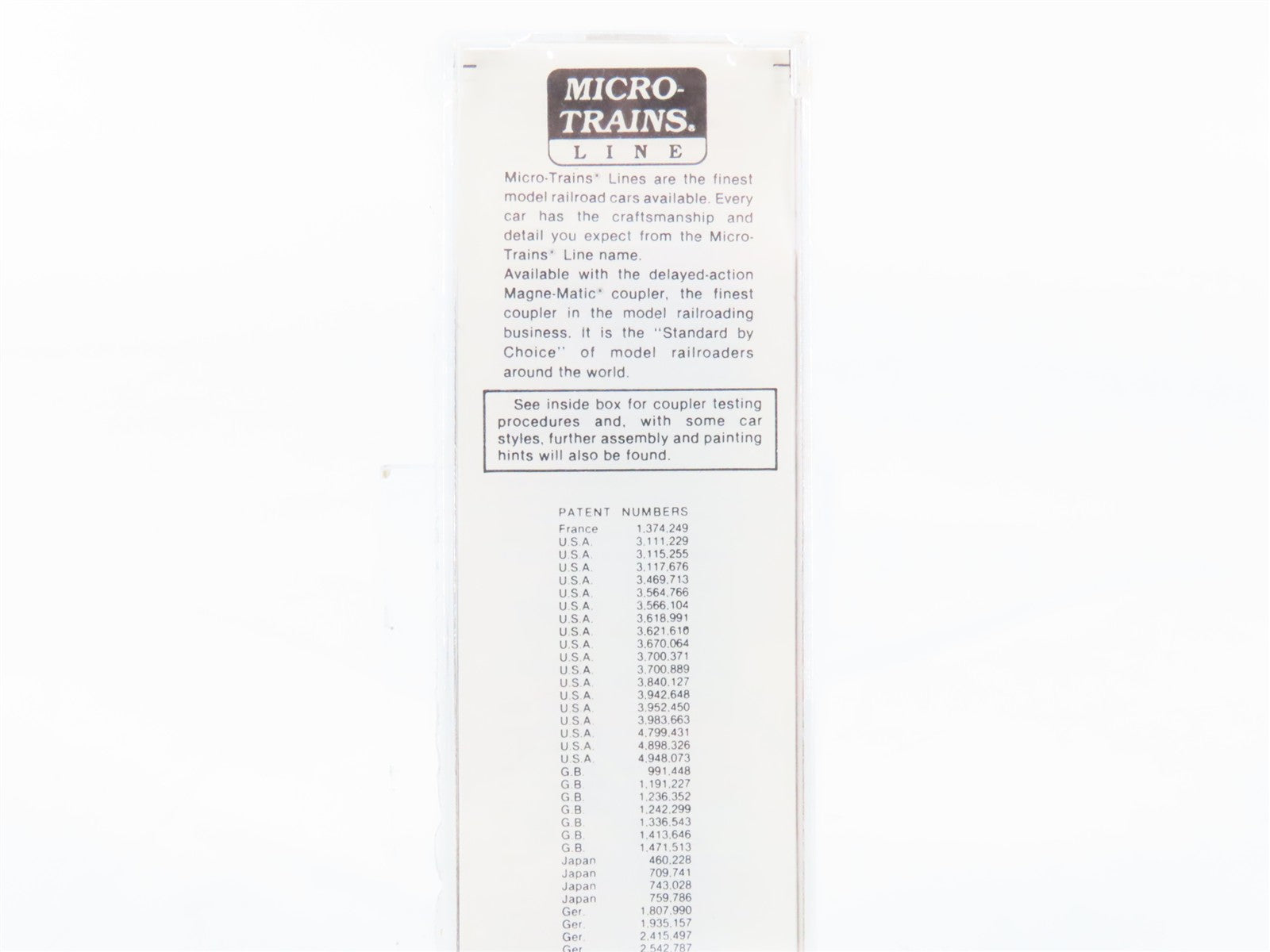 N Scale Micro-Trains MTL 39010 UP Union Pacific 40' Box Car 42233