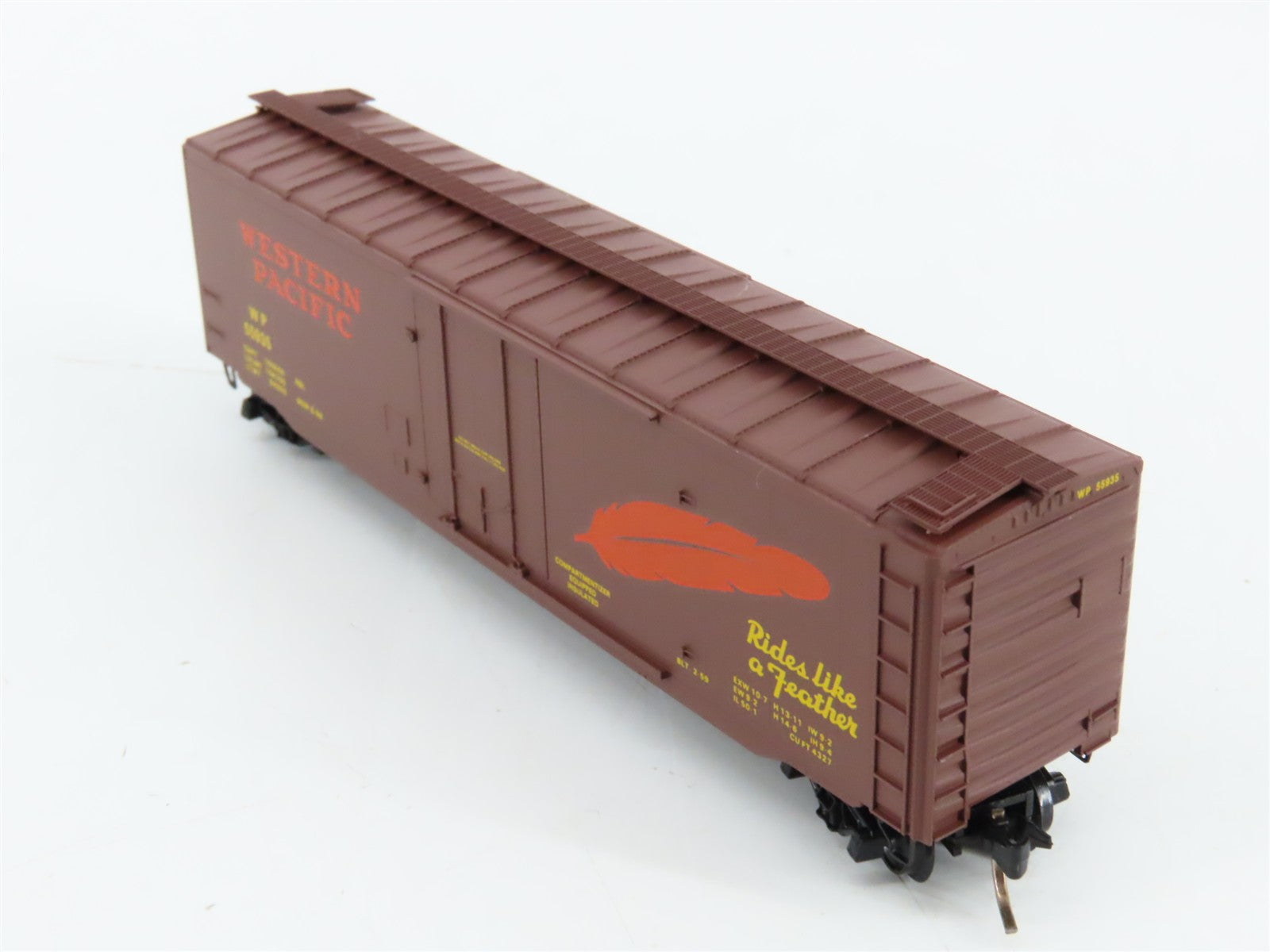 N Scale Micro-Trains MTL 32180 WP Western Pacific 50' Plug Door Box Car 55935