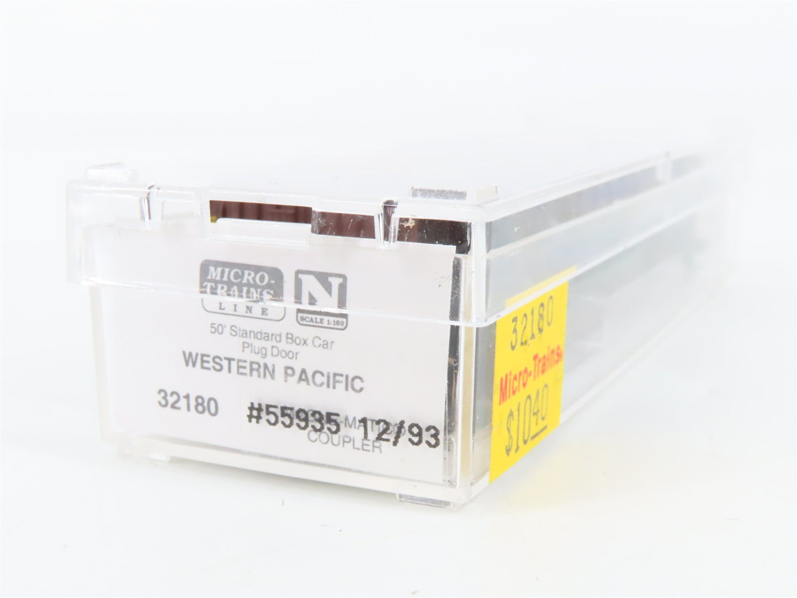 N Scale Micro-Trains MTL 32180 WP Western Pacific 50' Plug Door Box Car 55935