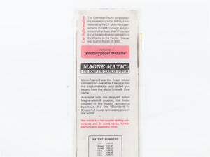 N Scale Micro-Trains MTL 32170 CP Canadian Pacific 50' Plug Door Box Car 80275