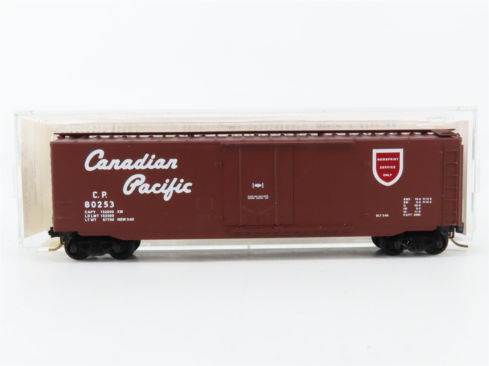 N Scale Micro-Trains MTL 32170 CP Canadian Pacific 50' Box Car 80253
