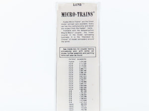 N Scale Micro-Trains MTL 32170 CP Canadian Pacific 50' Box Car 80253