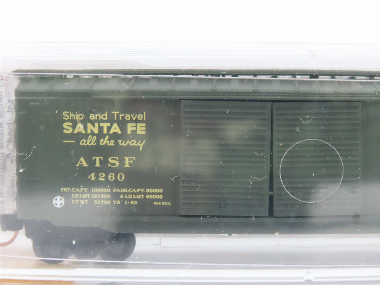 N Scale Micro-Trains MTL 34240 ATSF Santa Fe 50' Box Car 4260
