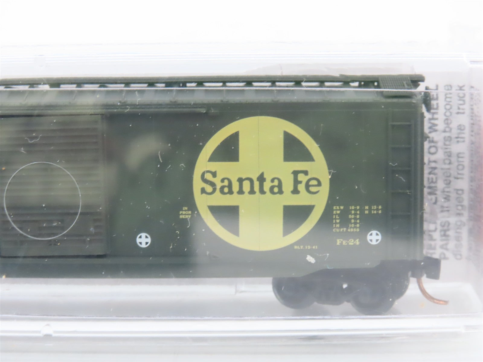 N Scale Micro-Trains MTL 34240 ATSF Santa Fe 50' Box Car 4260
