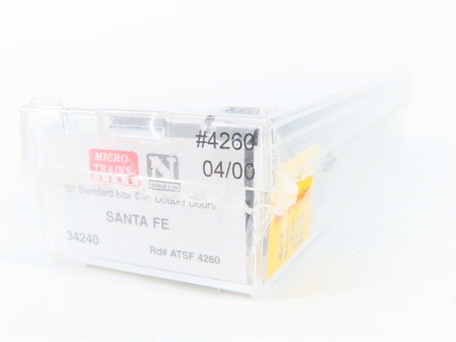 N Scale Micro-Trains MTL 34240 ATSF Santa Fe 50' Box Car 4260