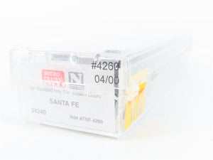 N Scale Micro-Trains MTL 34240 ATSF Santa Fe 50' Box Car 4260