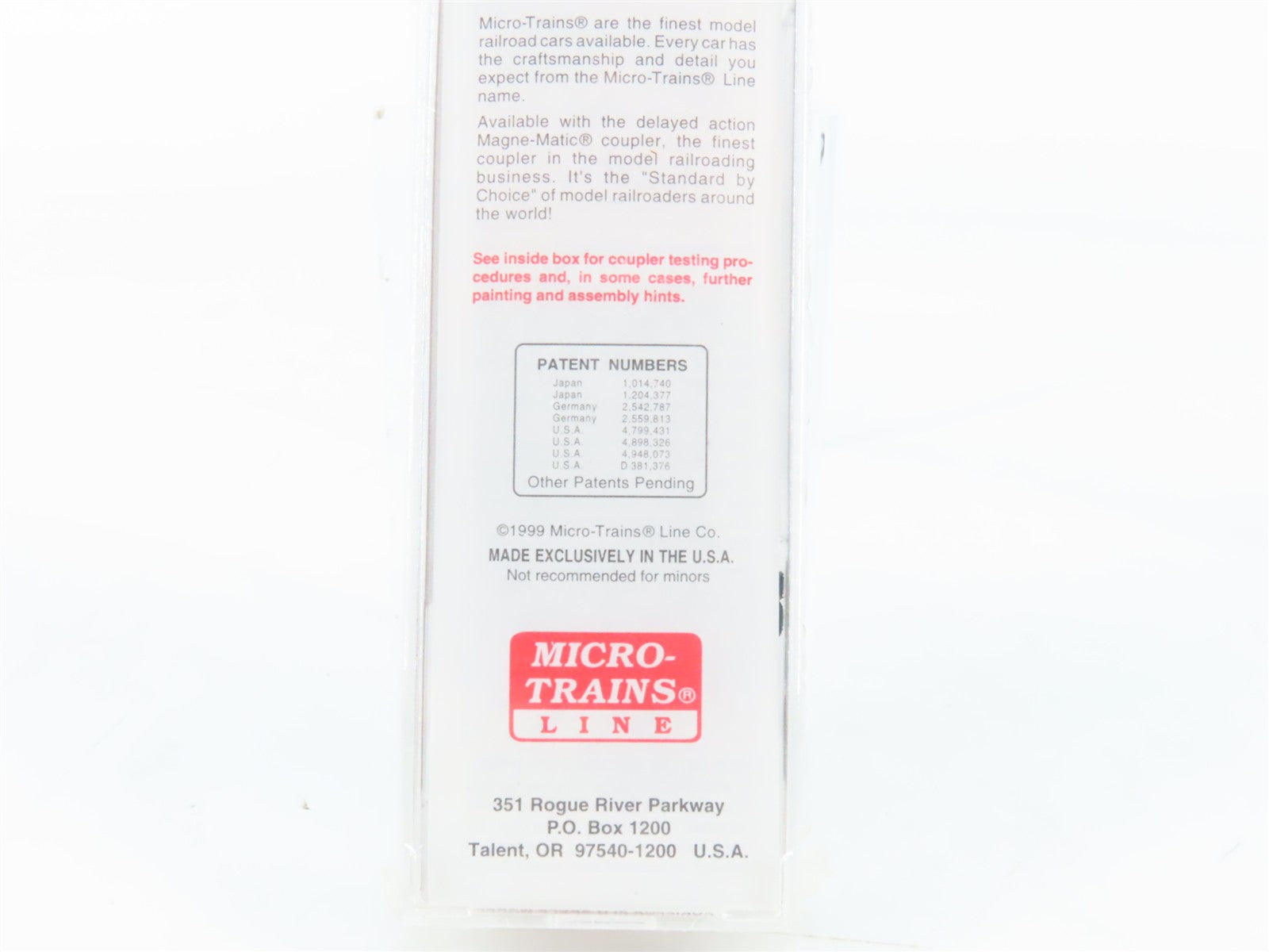 N Scale Micro-Trains MTL 34230 KCS Kansas City Southern 50' Box Car 20899