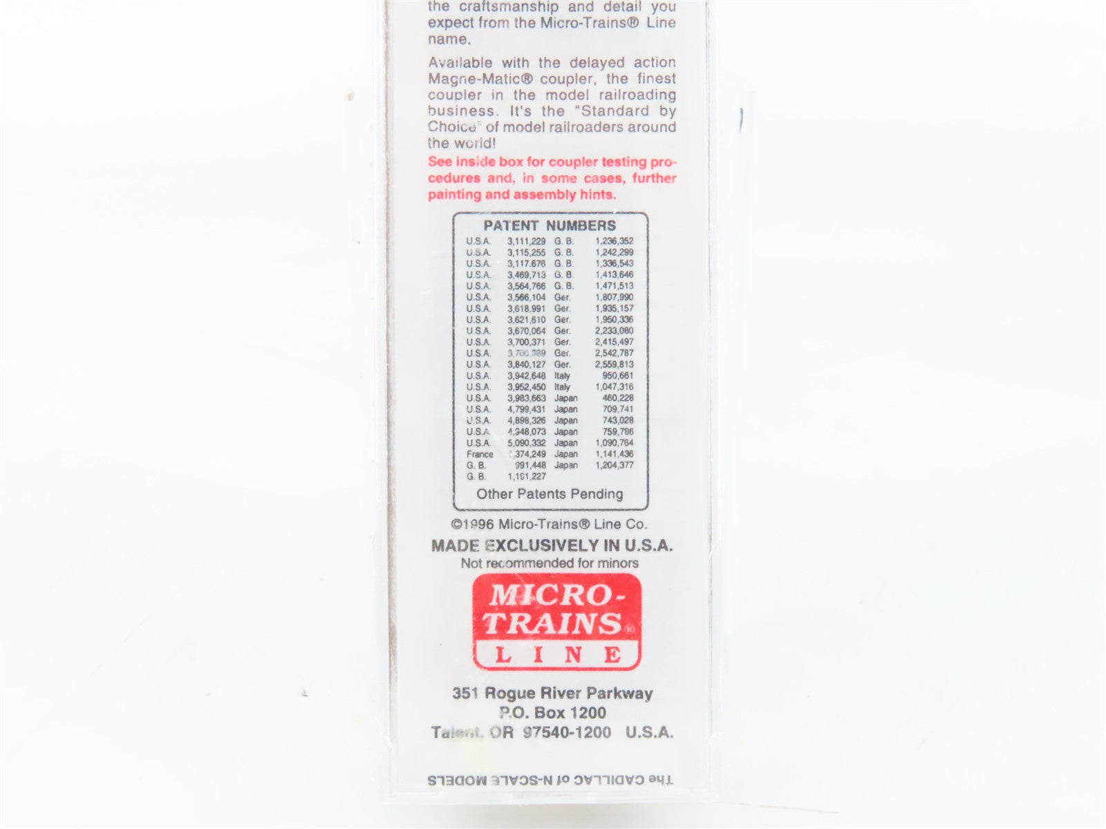 N Scale Micro-Trains MTL 34220 NYC New York Central 50' Box Car 45390