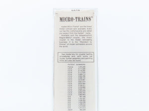 N Scale Micro-Trains MTL 35040 NYC New York Central 40' Stock/Cattle Car 28463