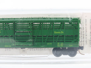 N Scale Micro-Trains MTL 35070 ATSF Santa Fe 40' Stock/Cattle Car 68826