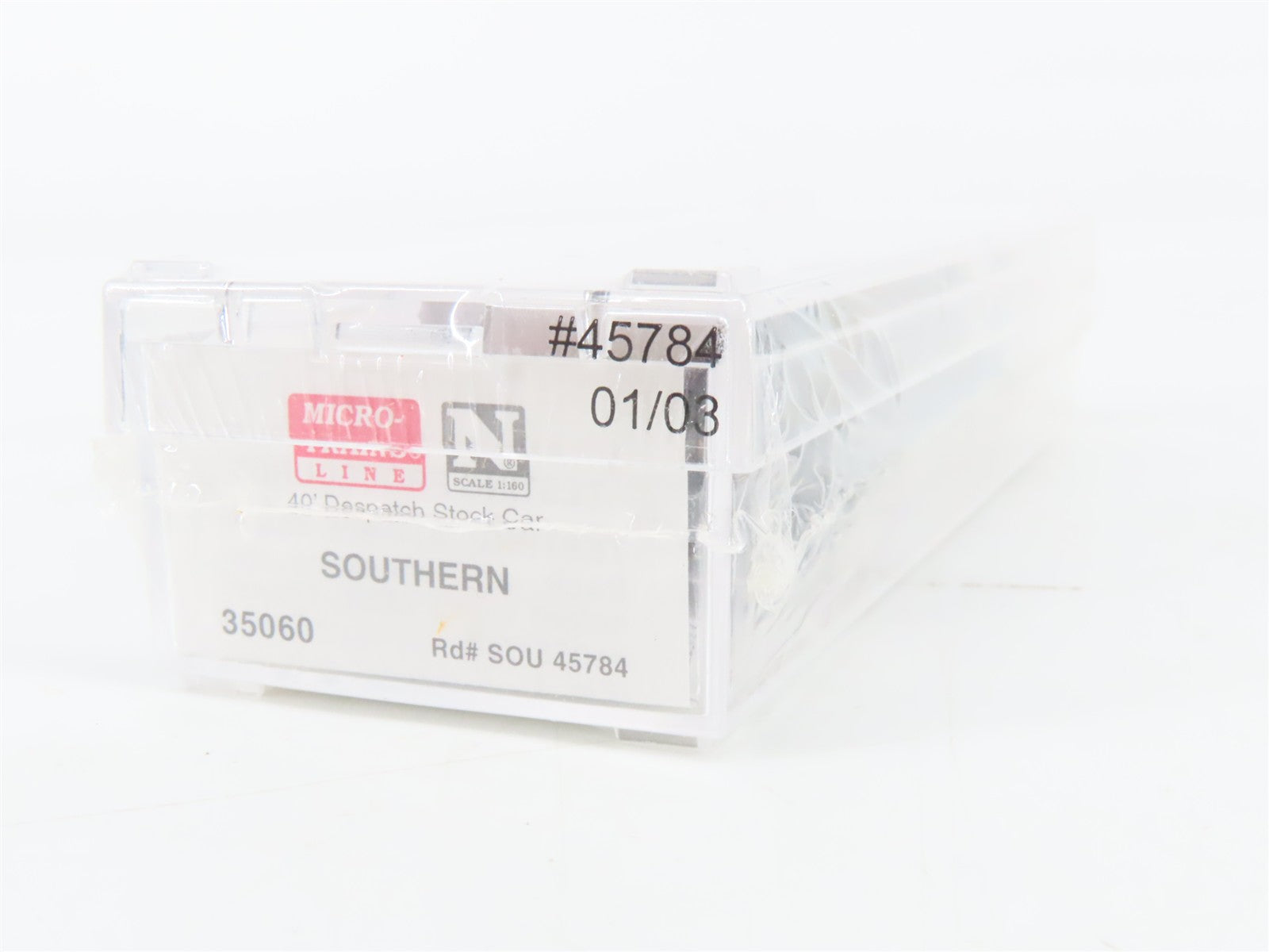 N Scale Micro-Trains MTL 35060 SOU Southern 40' Stock/Cattle Car 45784