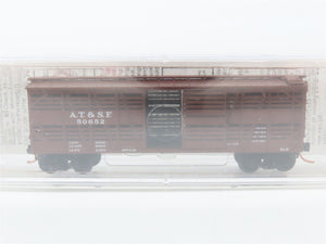 N Scale Micro-Trains MTL 35080 ATSF Santa Fe 40' Stock/Cattle Car 50652