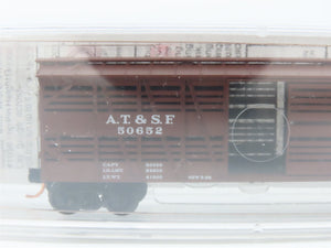 N Scale Micro-Trains MTL 35080 ATSF Santa Fe 40' Stock/Cattle Car 50652
