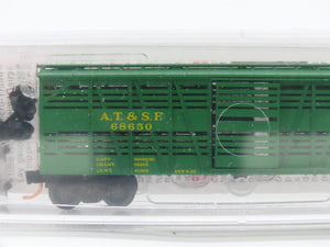 N Scale Micro-Trains MTL 35070 ATSF Santa Fe 40' Stock/Cattle Car 68650