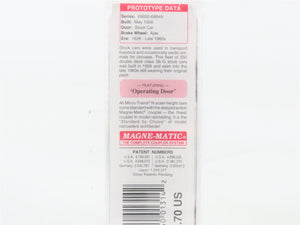 N Scale Micro-Trains MTL 35070 ATSF Santa Fe 40' Stock/Cattle Car 68650