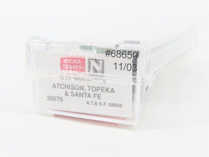 N Scale Micro-Trains MTL 35070 ATSF Santa Fe 40' Stock/Cattle Car 68650
