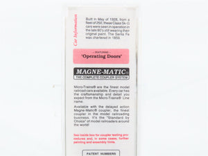 N Scale Micro-Trains MTL 35070 ATSF Santa Fe 40' Stock/Cattle Car 68848