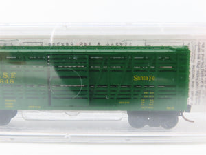 N Scale Micro-Trains MTL 35070 ATSF Santa Fe 40' Stock/Cattle Car 68848