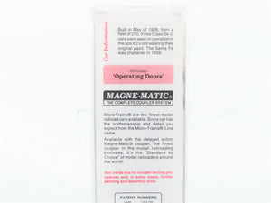 N Scale Micro-Trains MTL 35070 ATSF Santa Fe 40' Stock/Cattle Car 68848