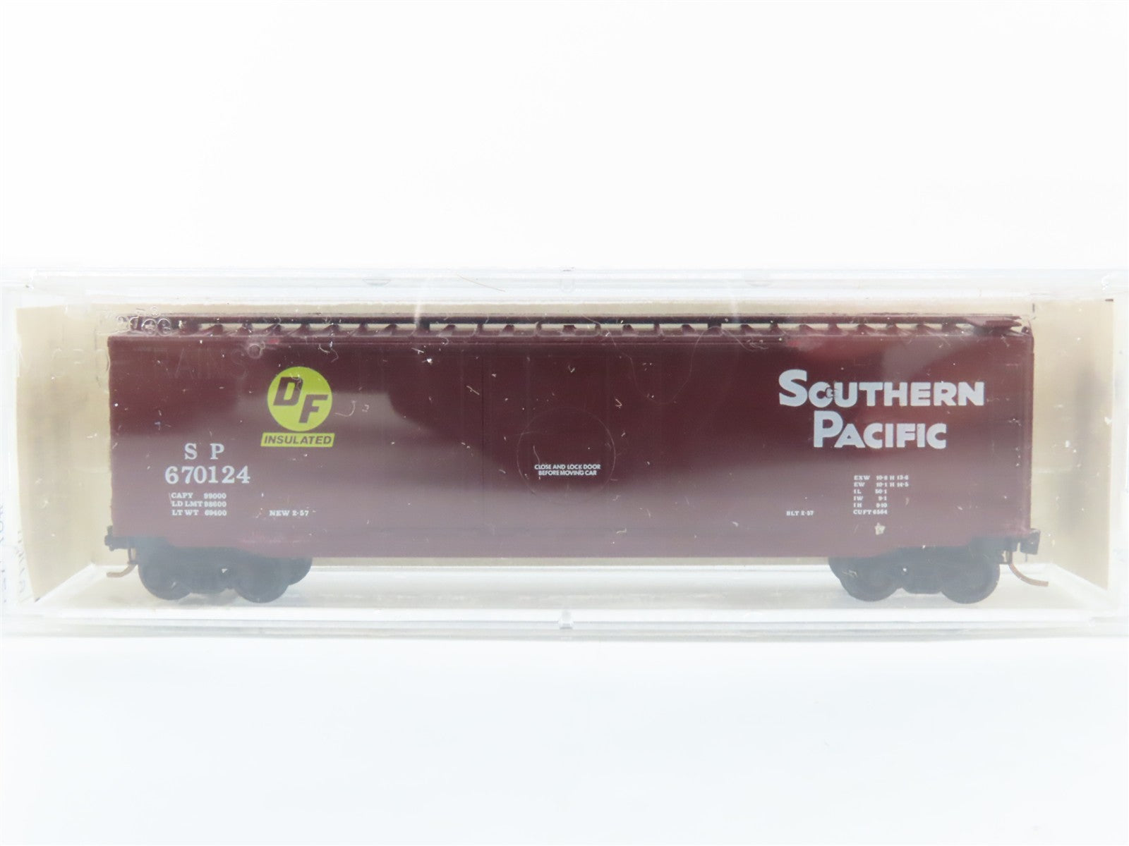 N Scale Micro-Trains MTL 36040 SP Southern Pacific 50' Box Car 670124