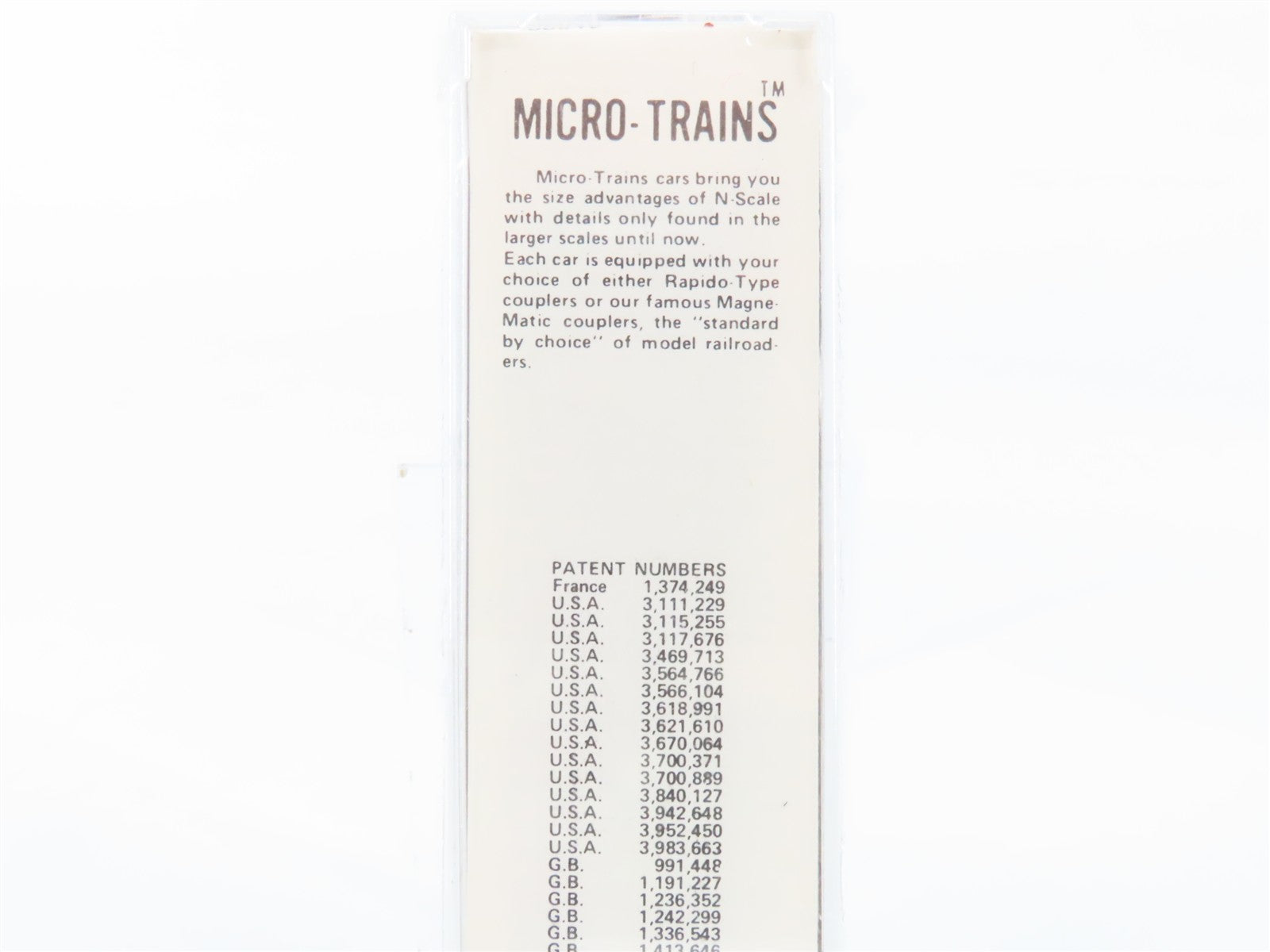 N Scale Micro-Trains MTL 36040 SP Southern Pacific 50' Box Car 670124