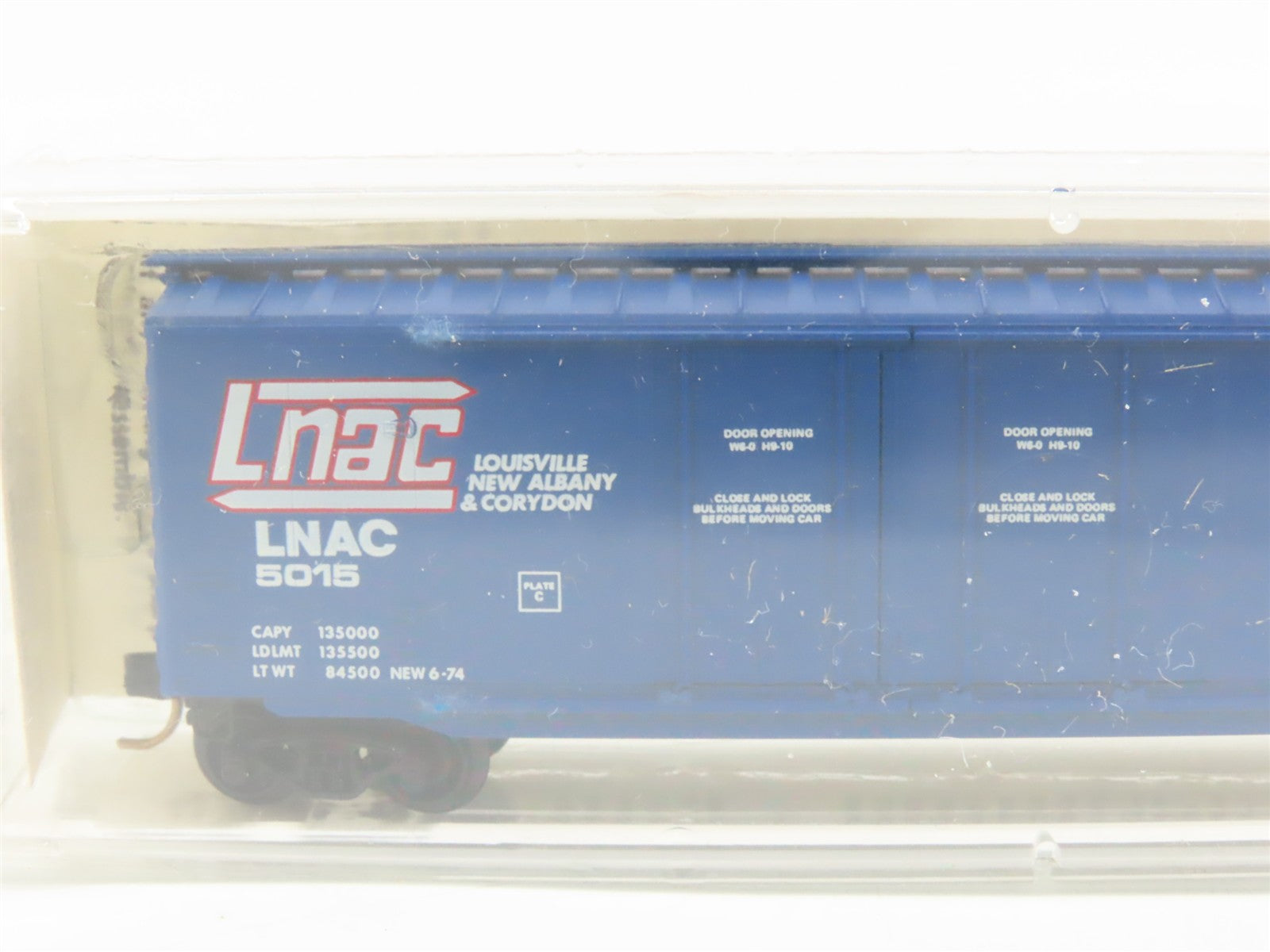N Kadee Micro-Trains MTL 36050 LNAC Louisville New Albany & Corydon Box Car 5015