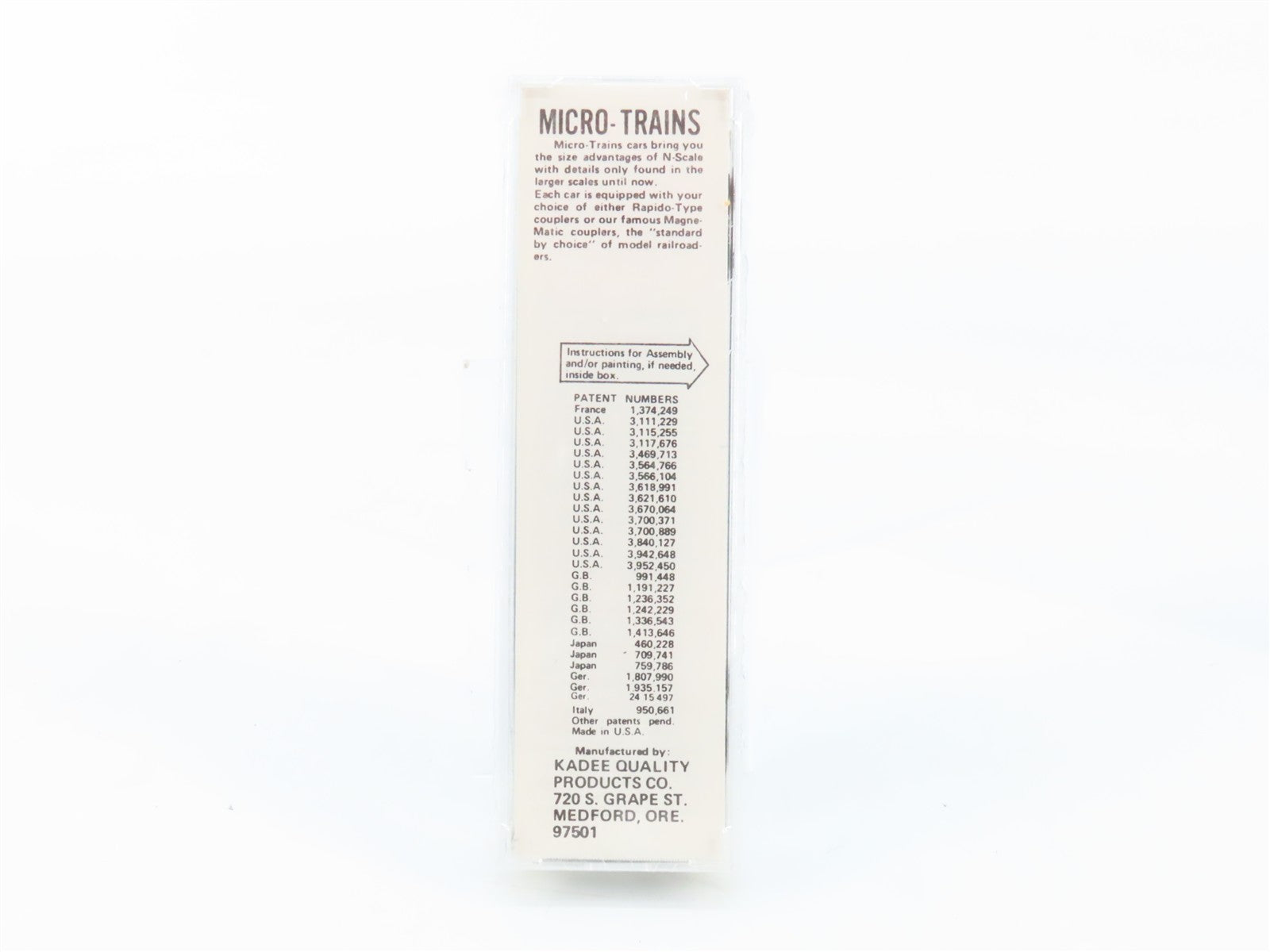 N Kadee Micro-Trains MTL 36050 LNAC Louisville New Albany & Corydon Box Car 5015